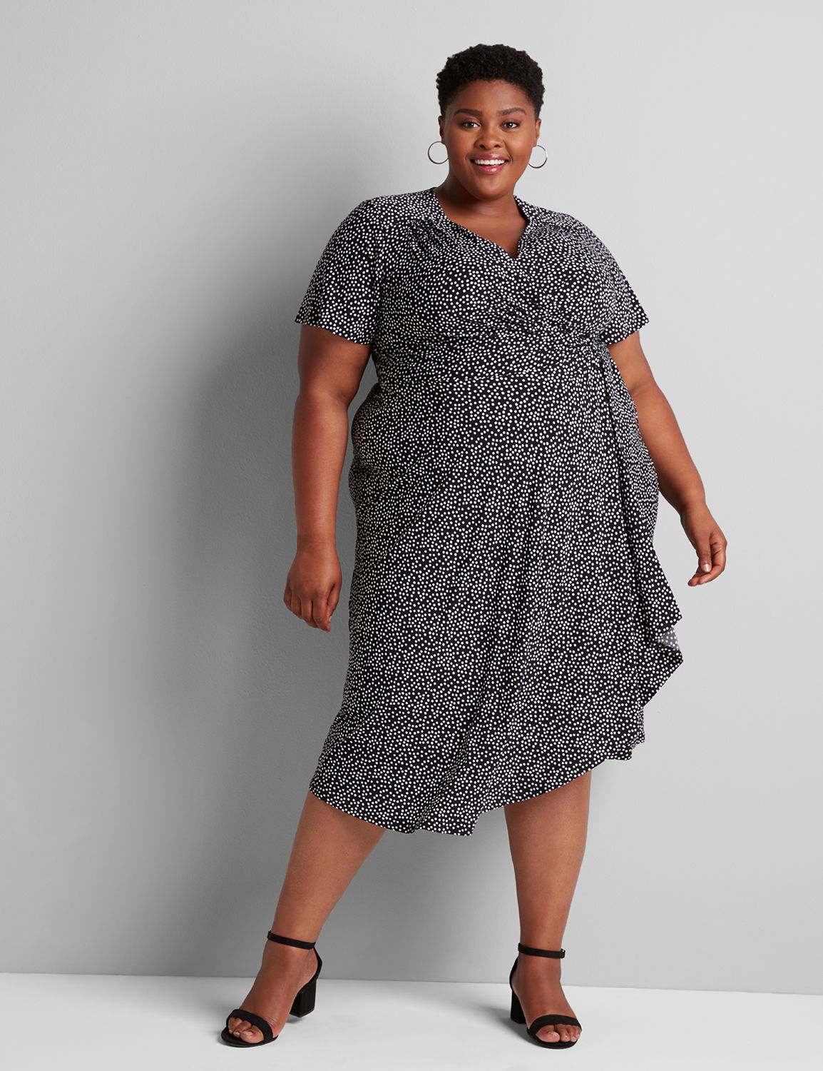 lane bryant wrap dress