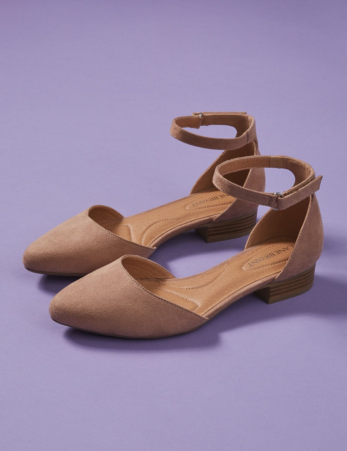 Extra Wide Ballet Flats & Scuffs Lane Bryant