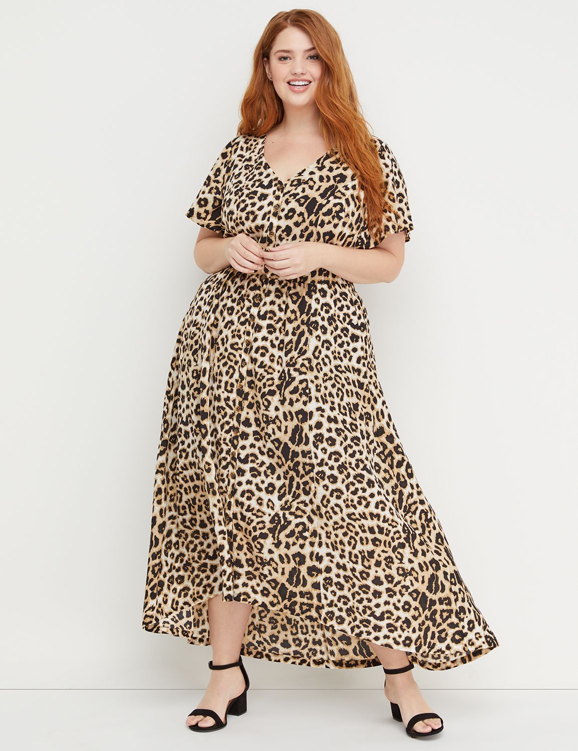 Beauticurve Animal Print Maxi Dress