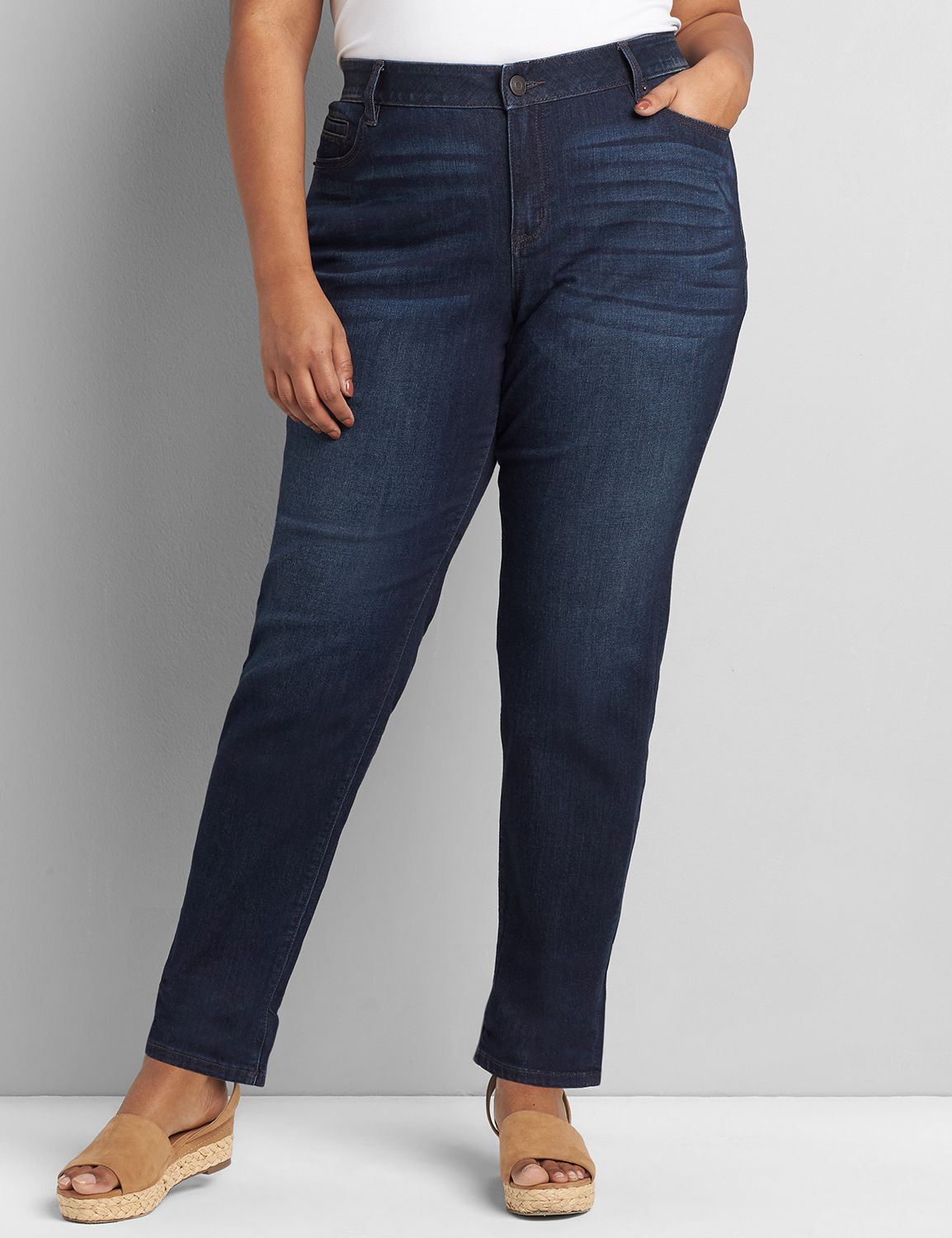 Women's Plus Size Slimming Jeans