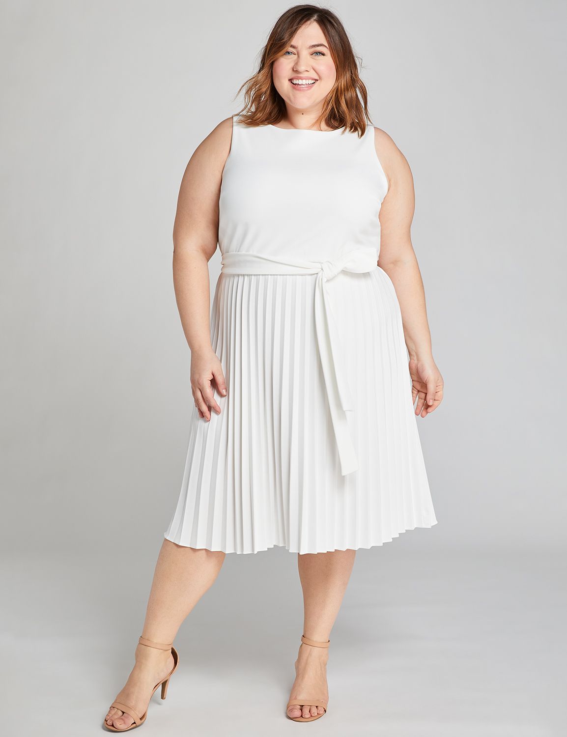 lane bryant fit and flare dress