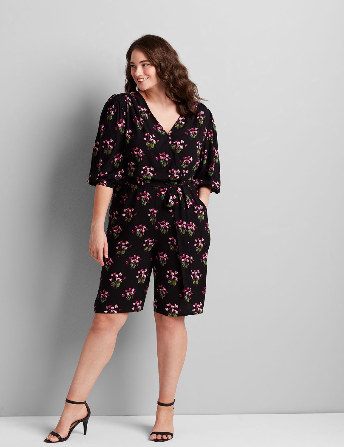 floral romper dress