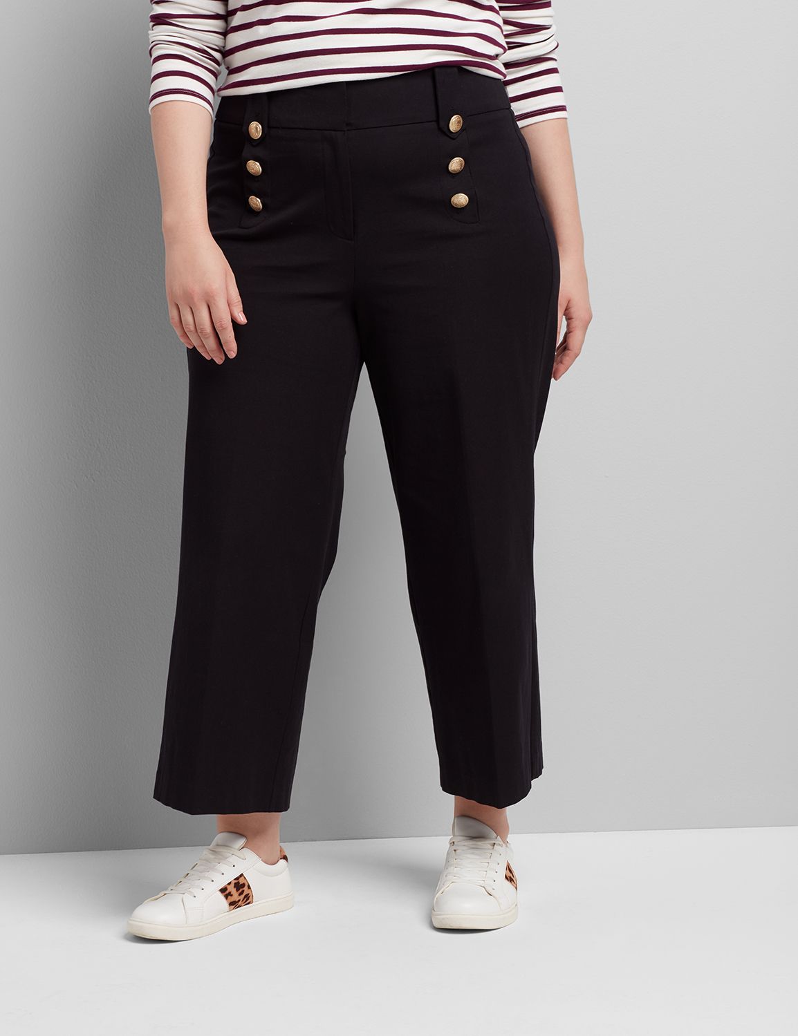 high rise sailor pants