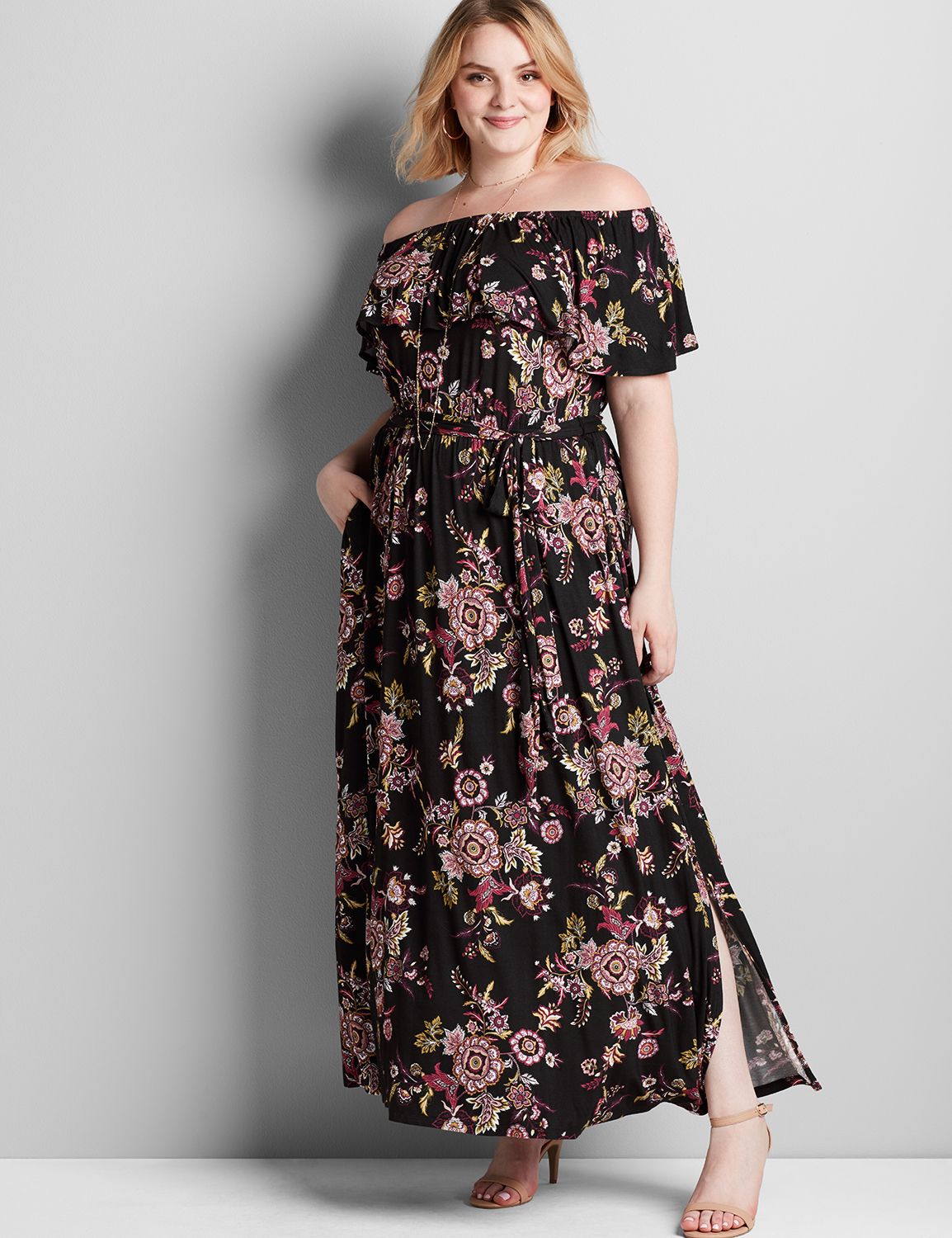 lane bryant long maxi dresses