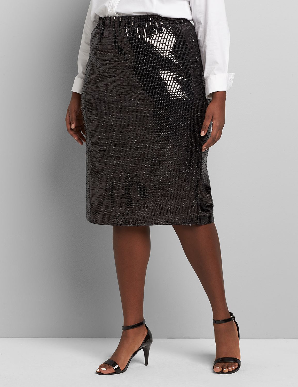 lane bryant sequin skirts