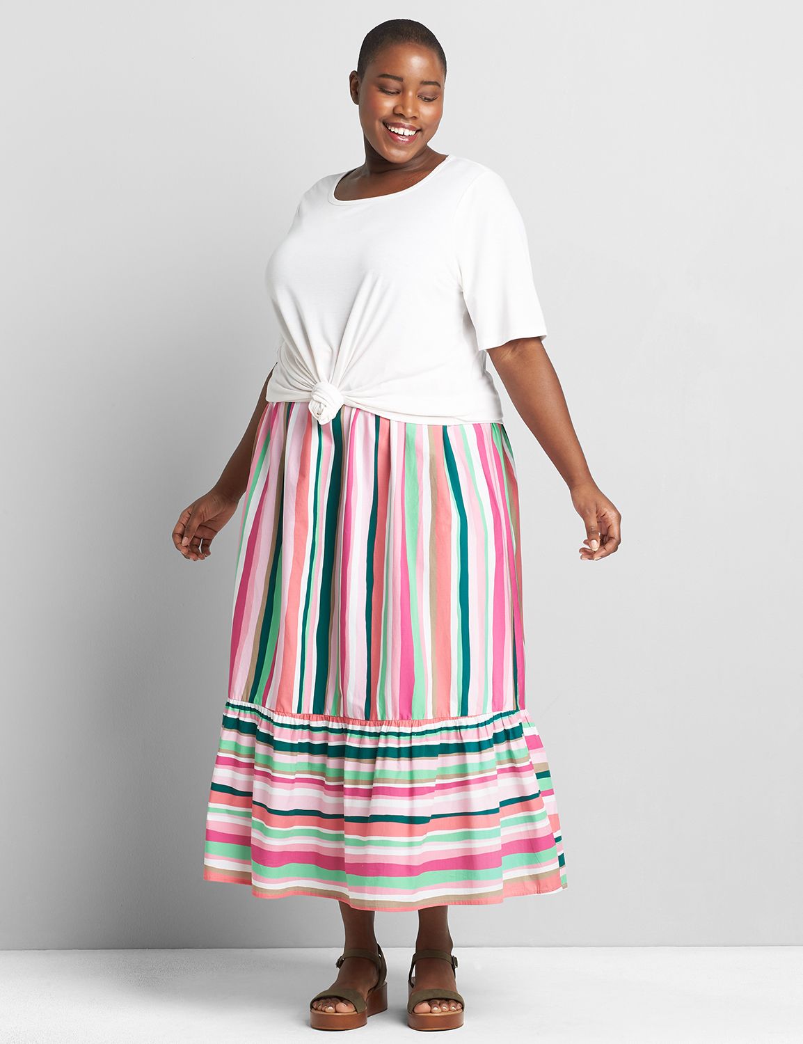 lane bryant maxi skirts