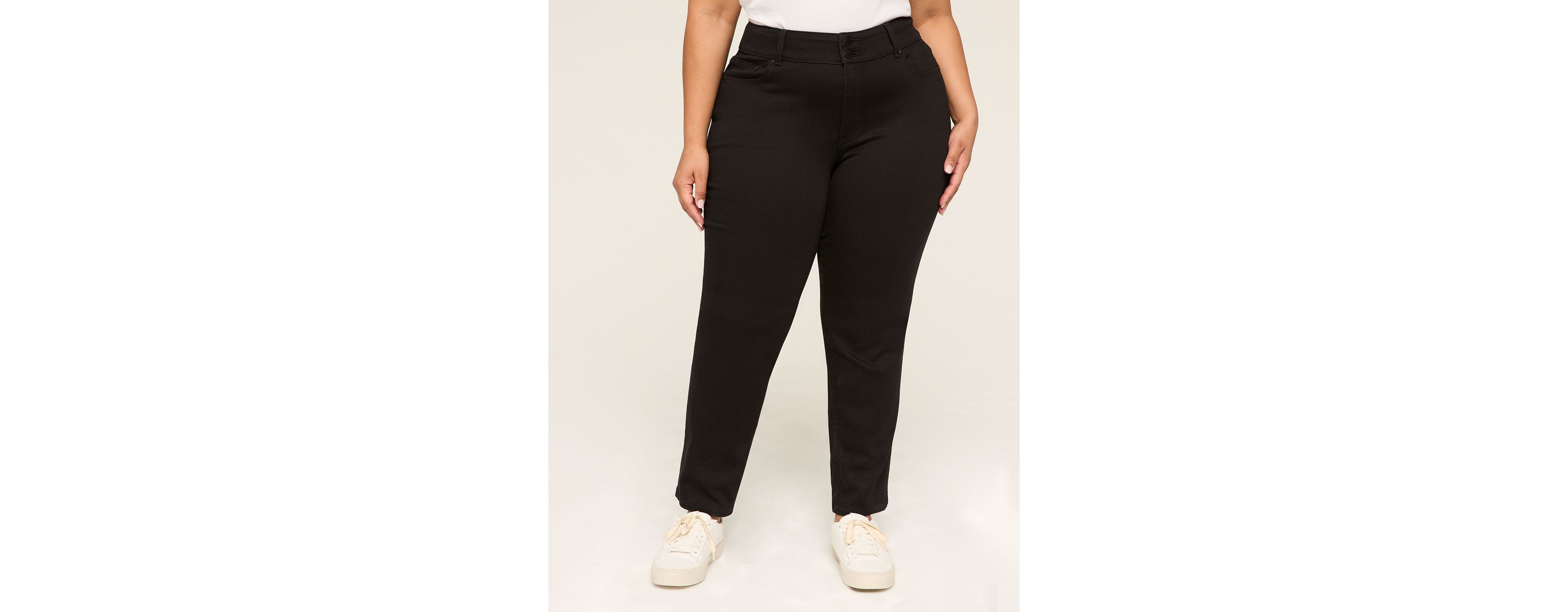 Tighter Tummy Fit High-Rise Slim Straight Jean