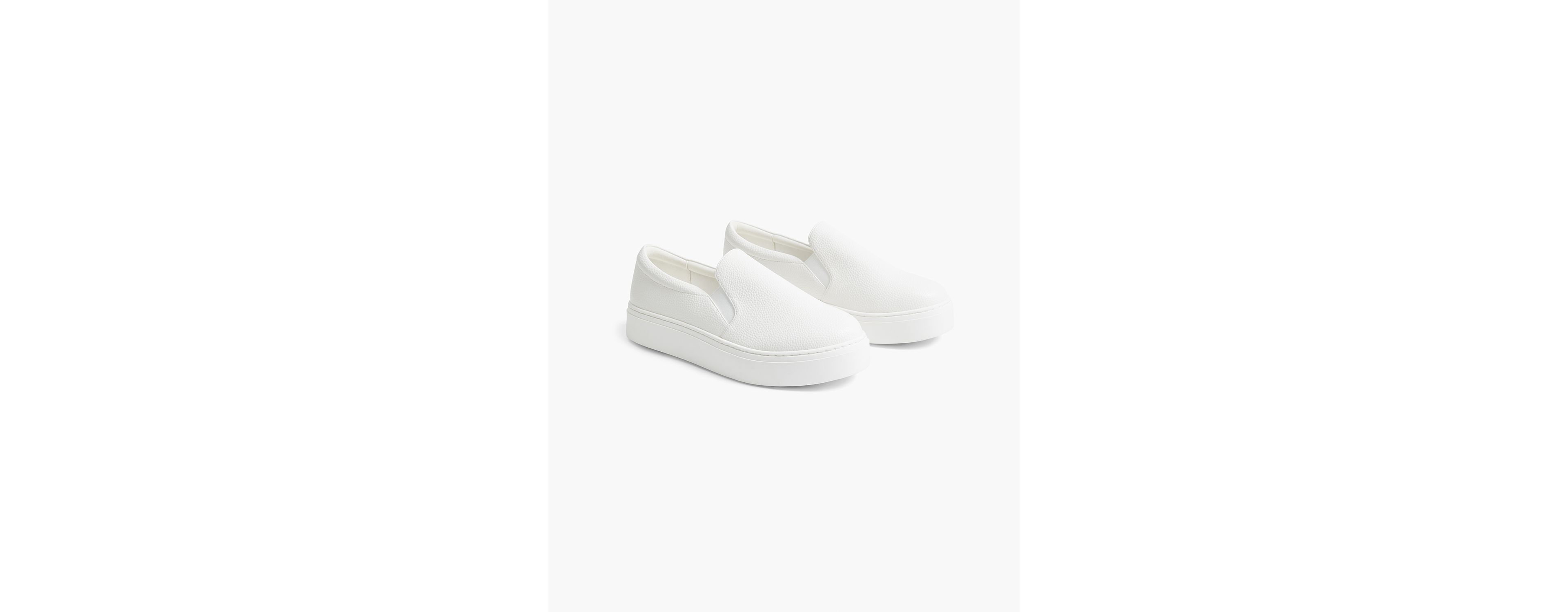 Dream Cloud Slip-On Faux-Leather Platform Sneaker