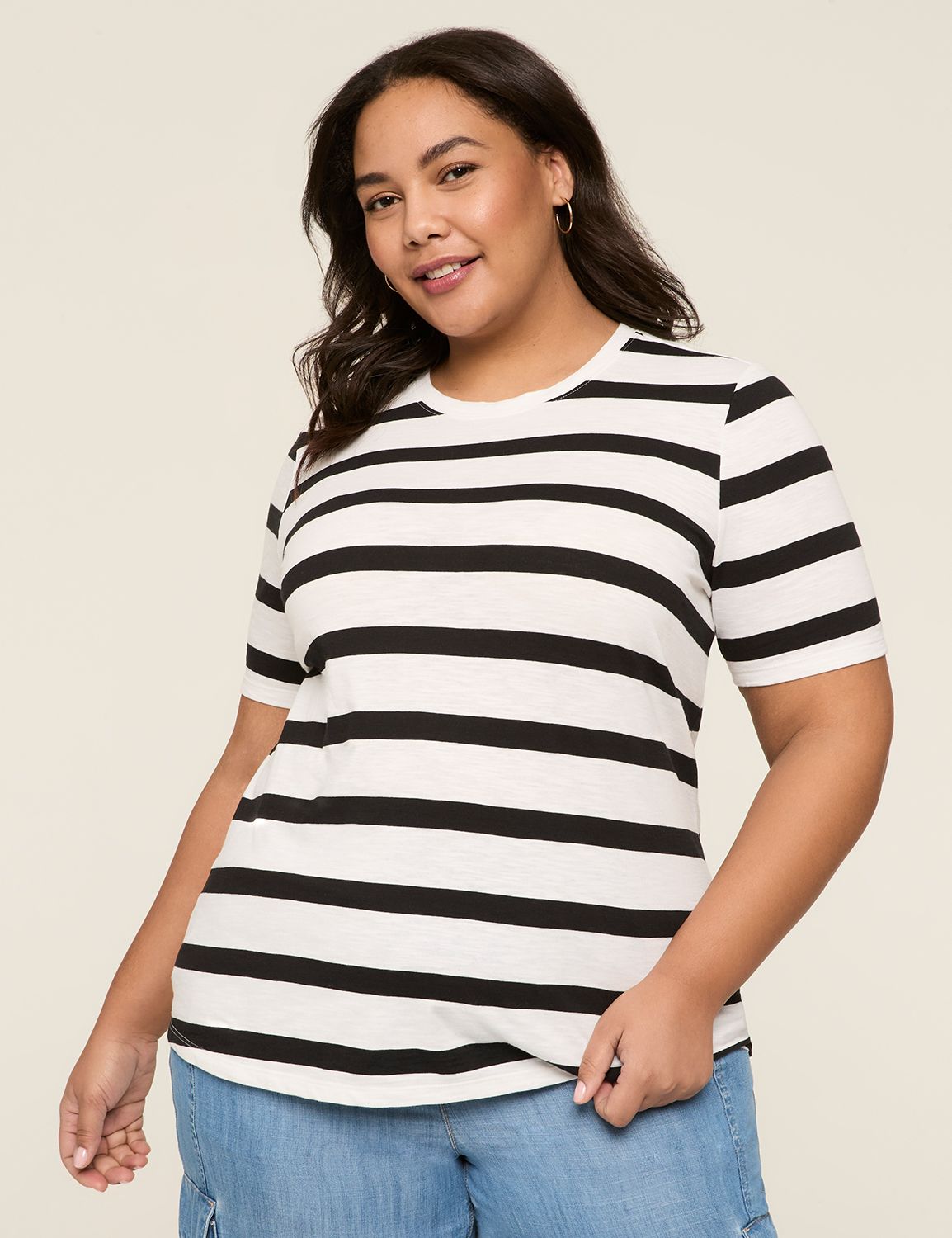 Perfect Sleeve Crew-Neck Tee