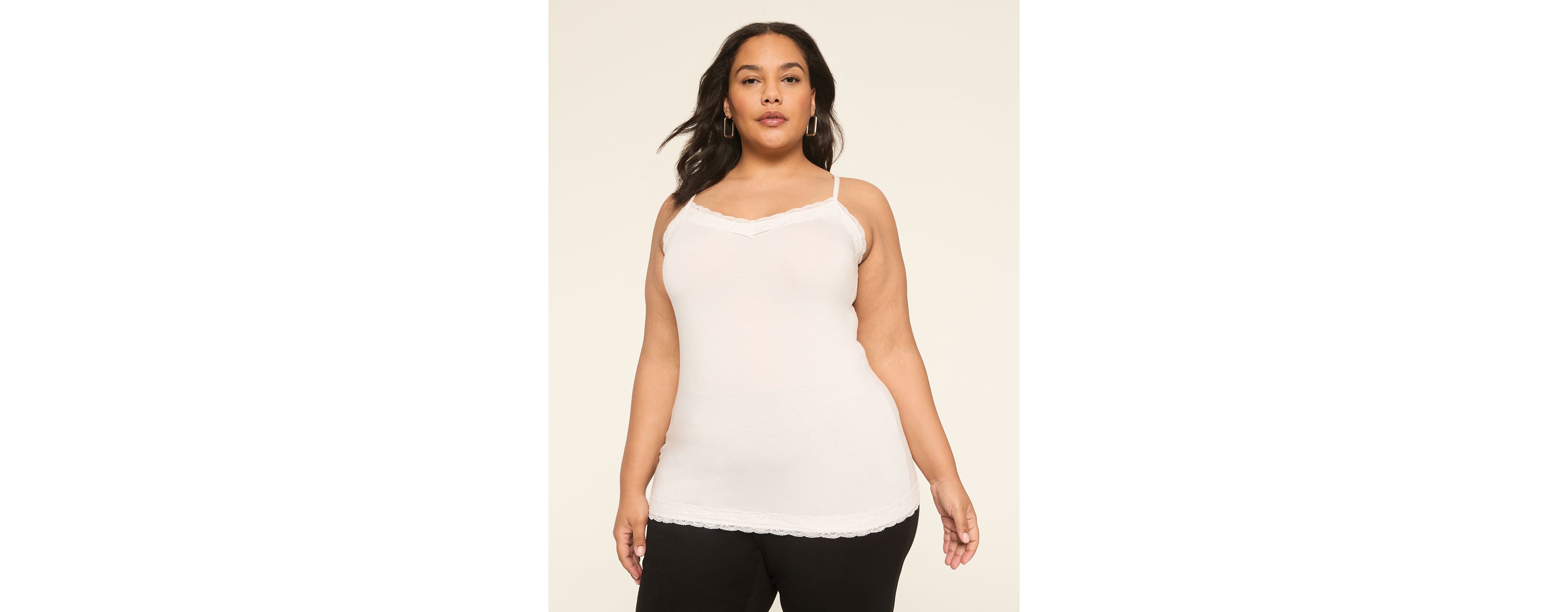 Lace-Trim Cami