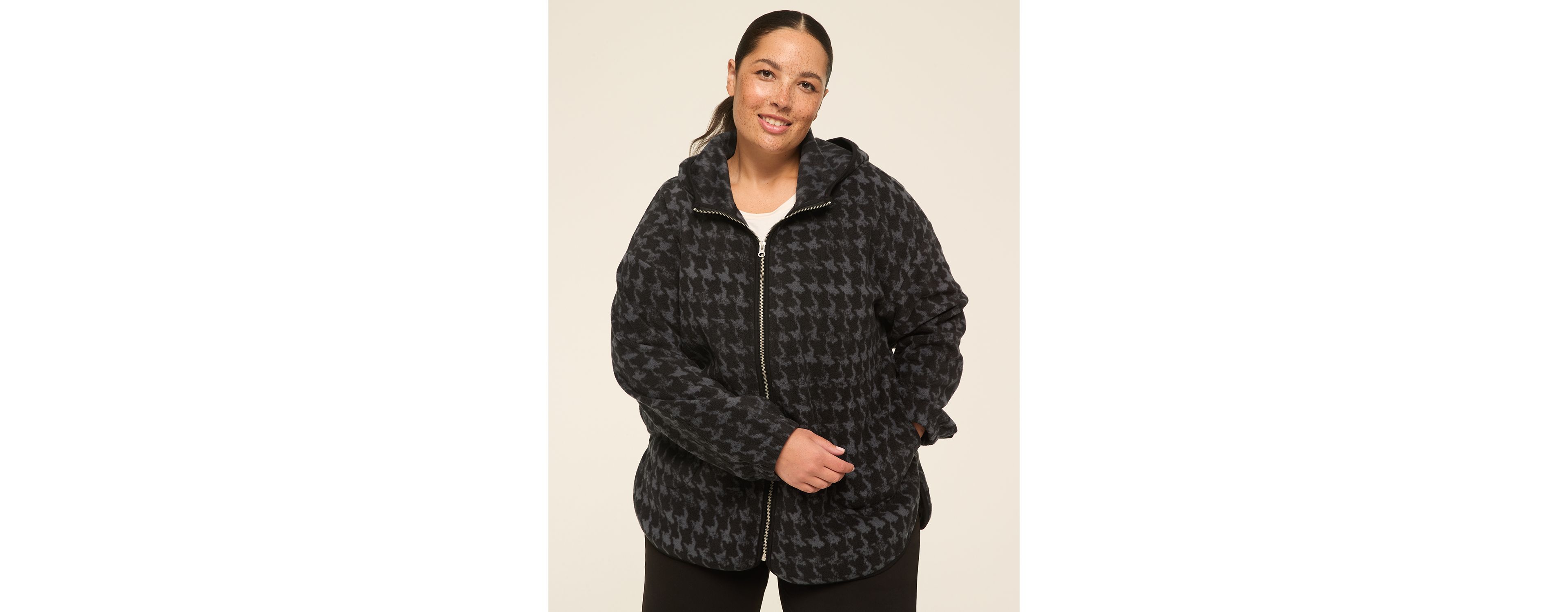 LIVI Fleece Full-Zip Hooded Jacket