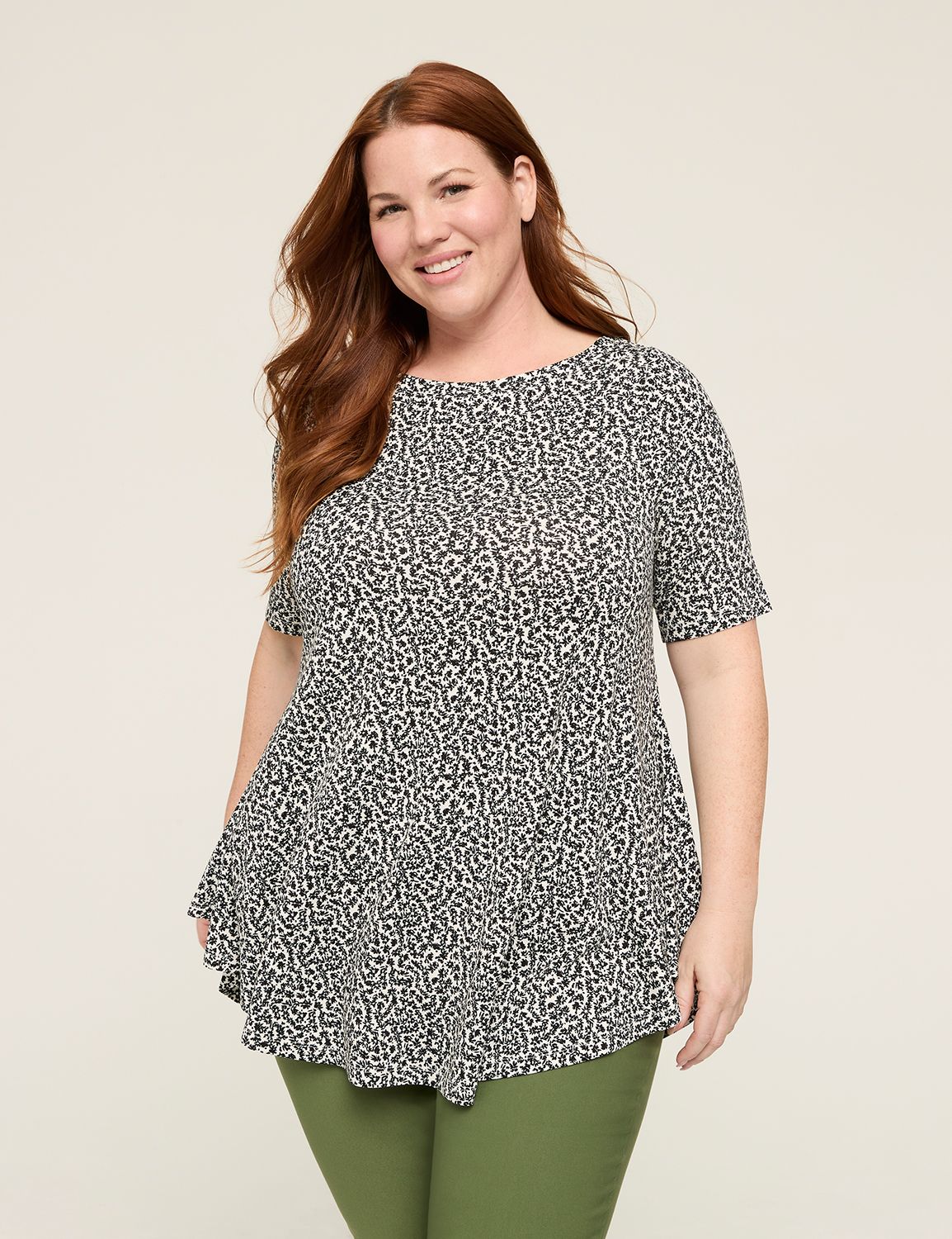 Max Swing Perfect Sleeve Boatneck Tee