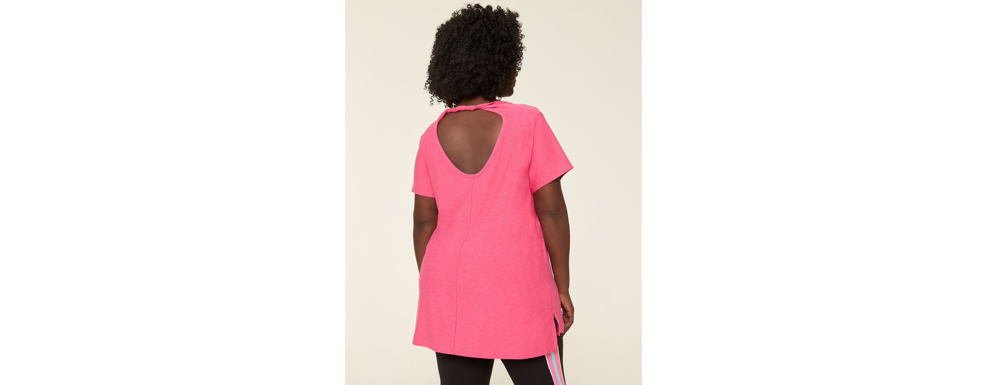 LIVI Soft Twist-Back Tunic
