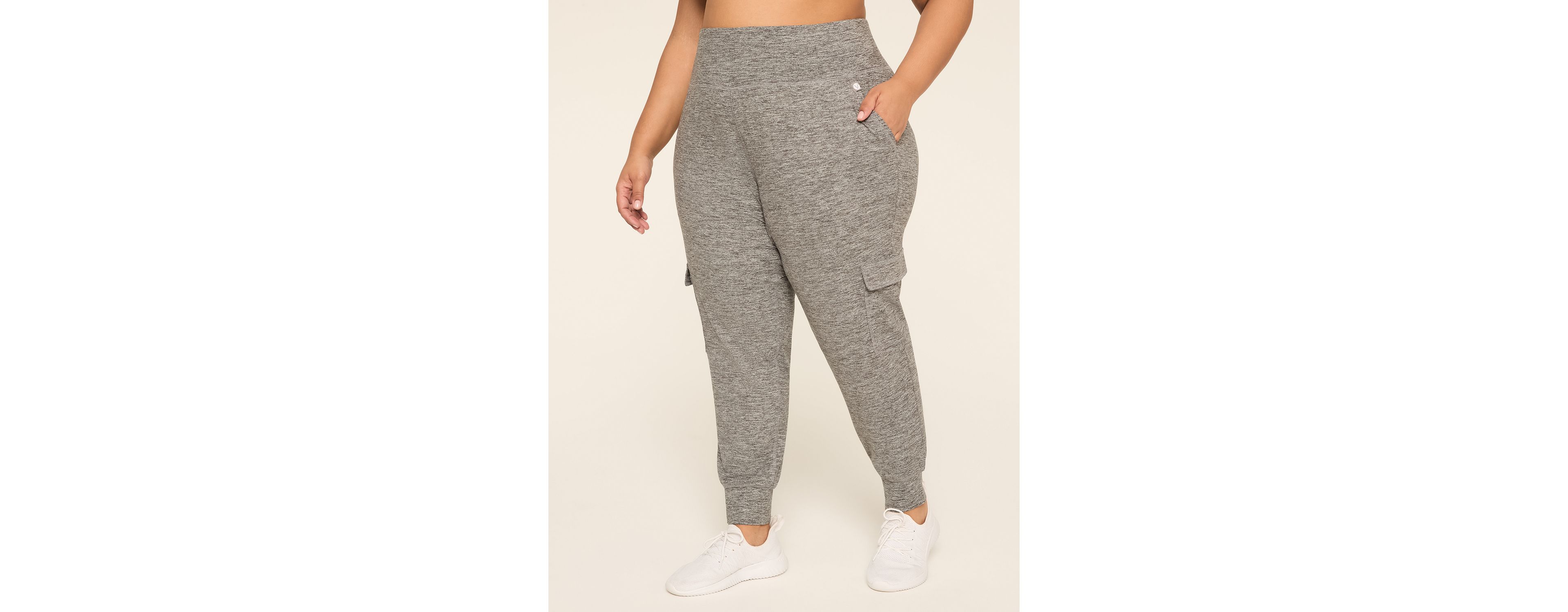 LIVI Soft Marl Cargo Jogger