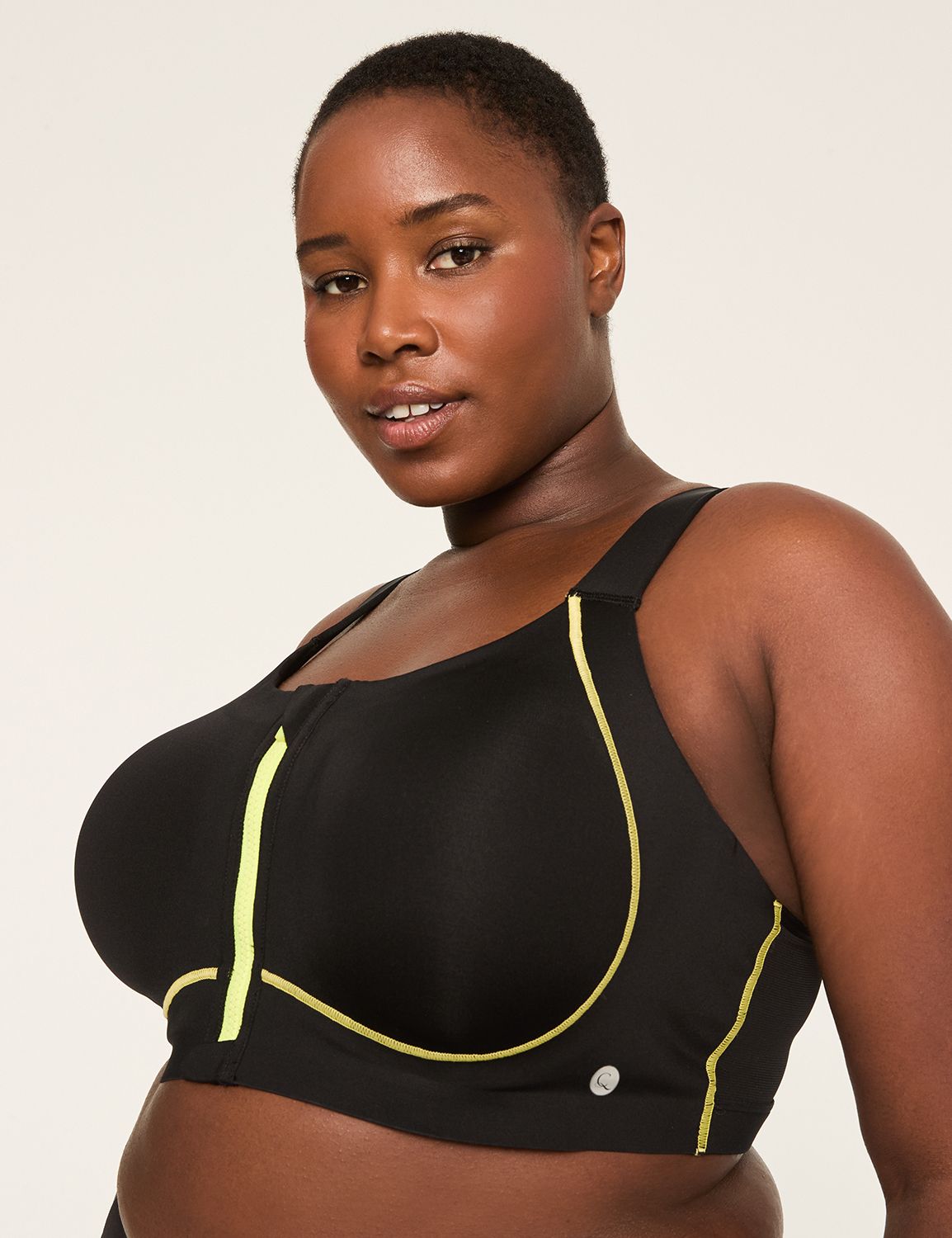 Max Support High-Impact Zip-Front Sports Bra