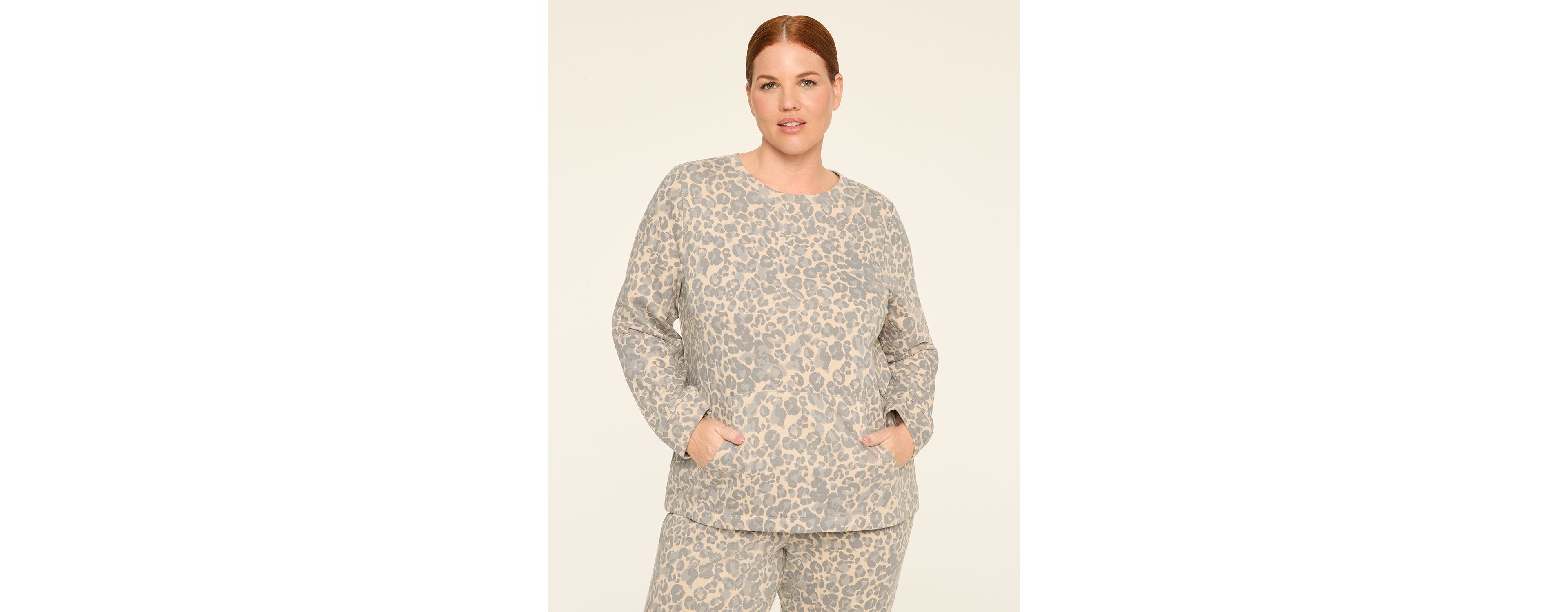 LIVI French Terry Crew-Neck Sweatshirt