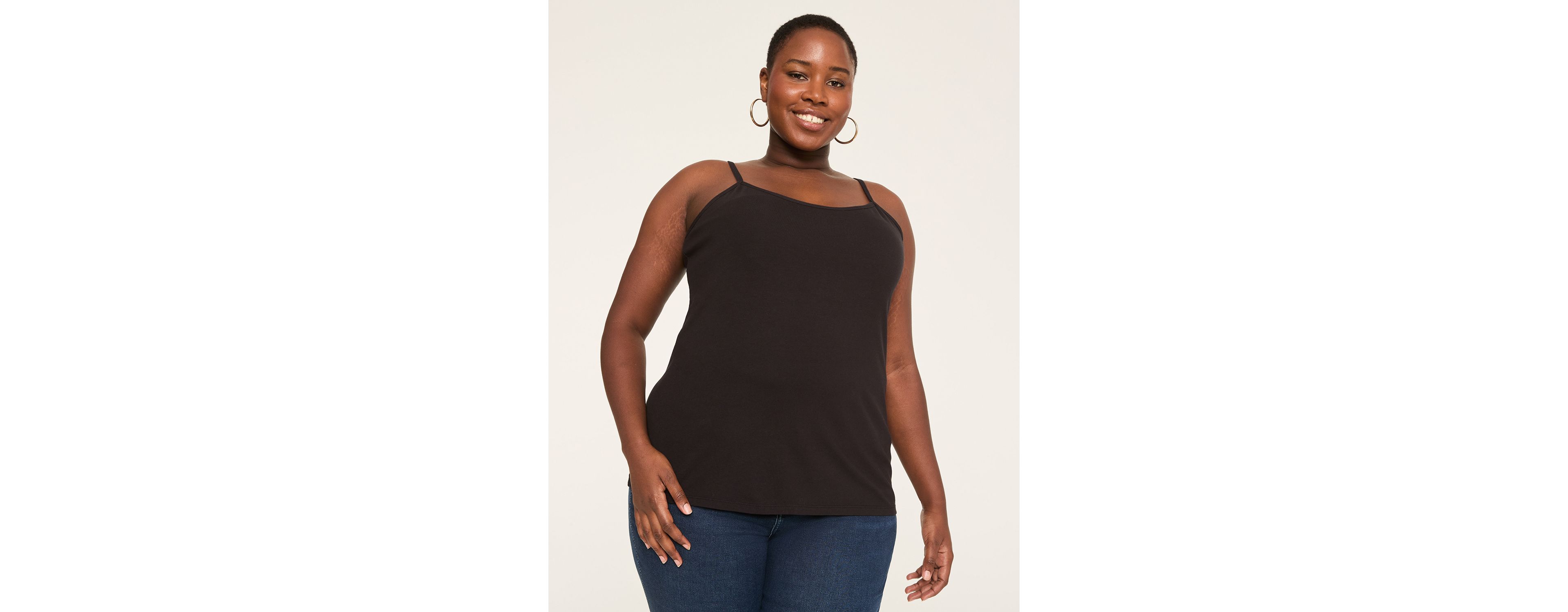 Cotton Cami With Shelf Bra