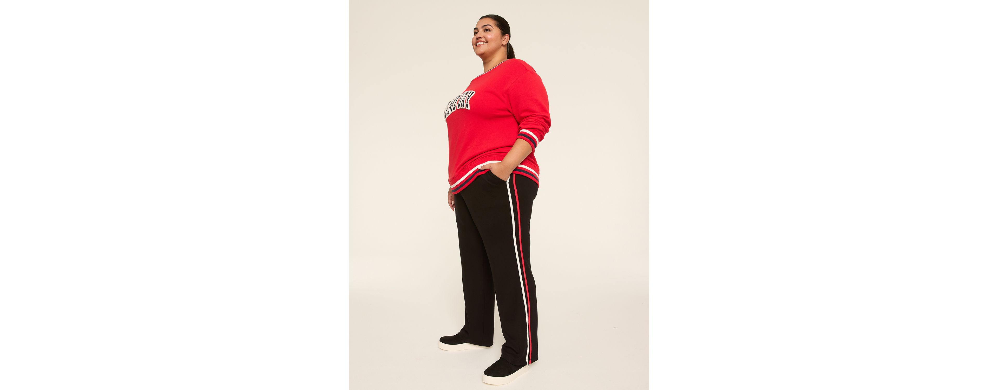 LIVI Mid Rise Journey Relaxed Straight Pant