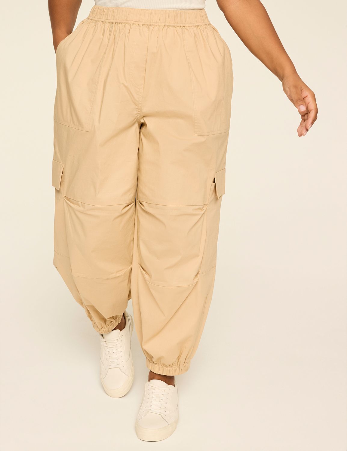 Cargo Ankle Parachute Pants