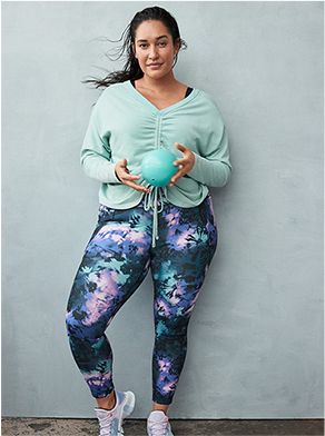 Plus Size Women's Bottoms & Workout Pants | Lane Bryant