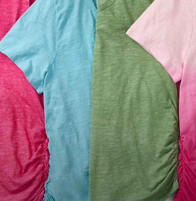 laydown image of multiple Lane Bryant Tee shirts