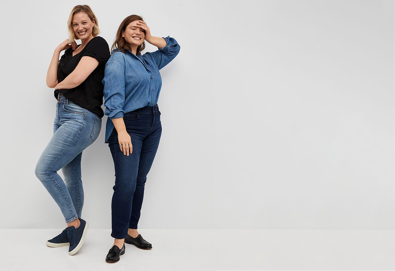 Big size jeans on sale online