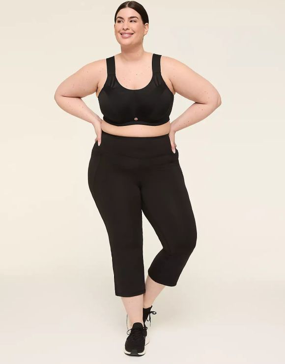 Photo of model in LIVI straight leggings