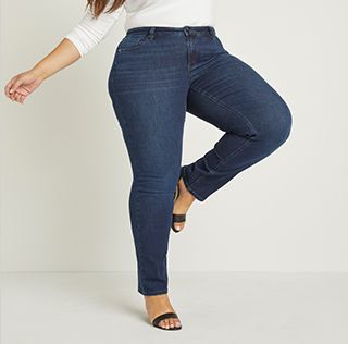 New & Trendy Plus Size Jeans | Lane Bryant