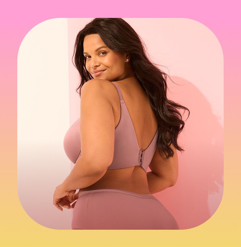 model photo of new Cacique intimates