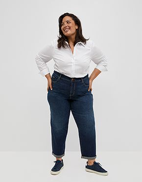 Plus Size Women's Size 18 Jeans: Skinny, Flare & More