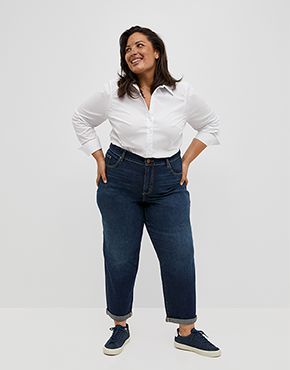 Plus Size Women's Jeans: Skinny, Flare & More