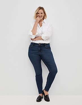 Lane Bryant, Jeans, Lane Bryant 384w Flex Magic Waist Midrise Authentic  Straight Ankle Je