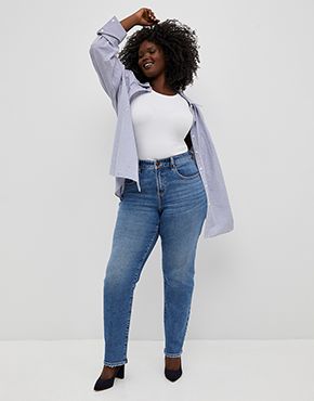 The Collection at RiverPark - Have you tried Lane Bryant jeans with the new  FLEX Magic Waistband yet?! #TheCollectionRP #LaneBryant #PlusSizeDenim  #LaneBryantDenim #CurvyDenim