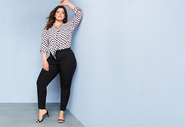 Sexy jeans for plus size women — 14