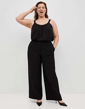 Palazzo pant clearance suits plus size