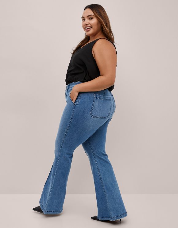 Plus Size Women s Jeans Skinny Flare More Lane Bryant