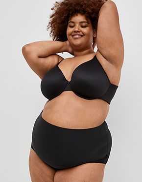 Lane Bryant Womens Seamless Shapewear Brief By Shape By Cacique 18/20 Cafe  Mocha, Trendy Plus Size Clothing