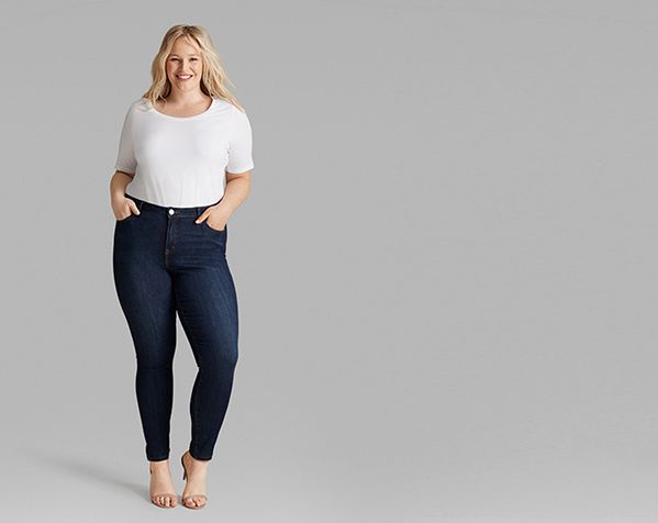 lane bryant pull on jeans