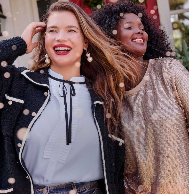 Women s Plus Size Christmas and NYE Outfits