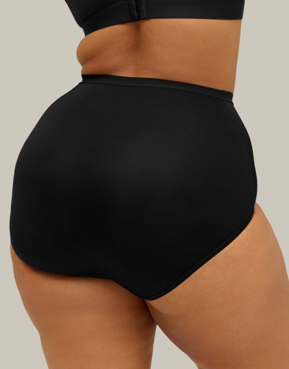 alternate Photo of model in Cacique high waist panties