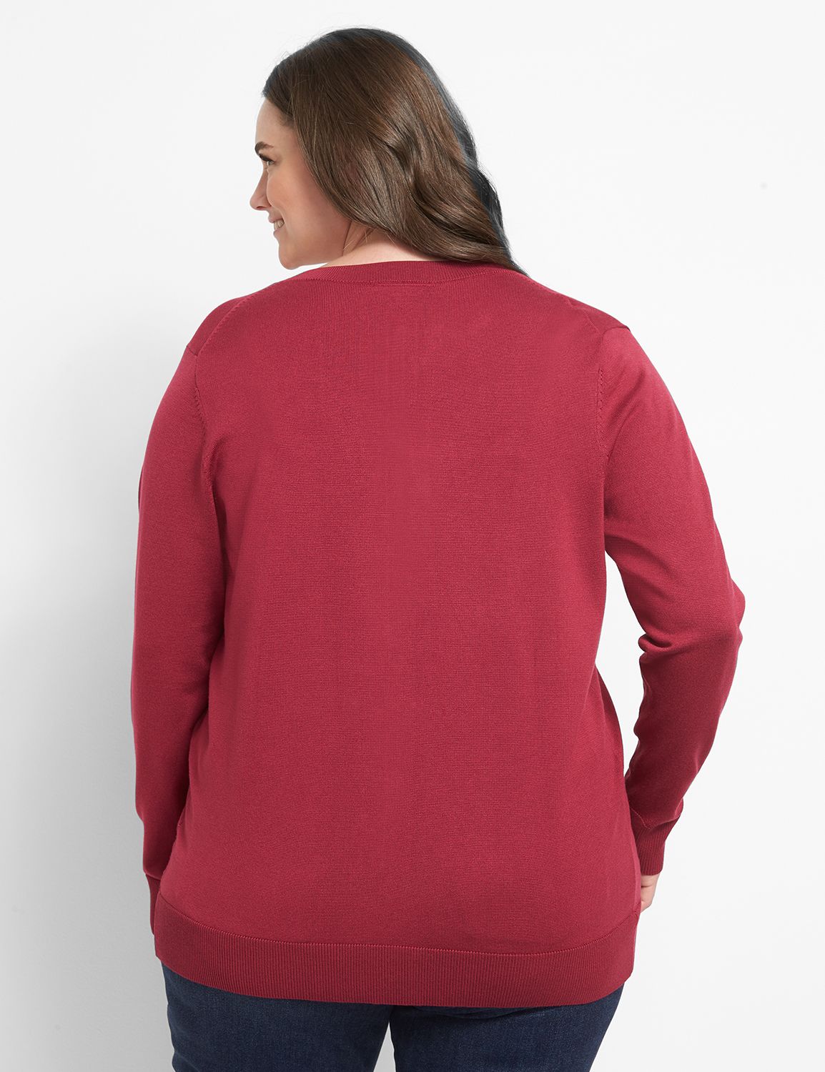 Button-Front Cardigan Product Image 2