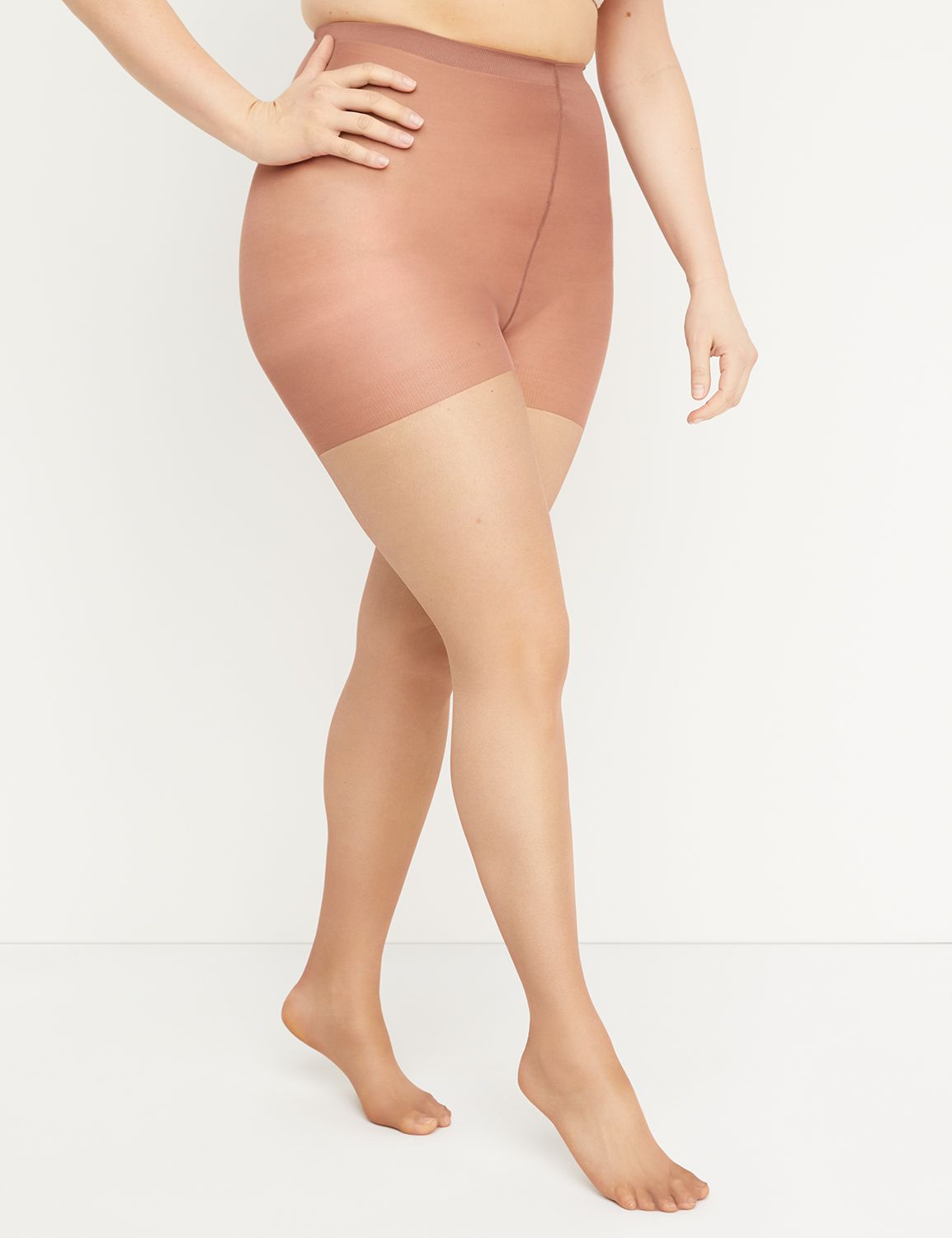 Smoothing Control Slip Tights – Lxve
