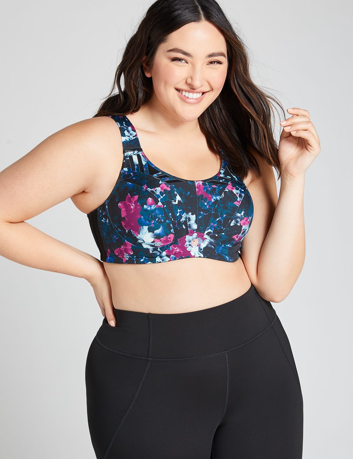 lane bryant sports bras front closure