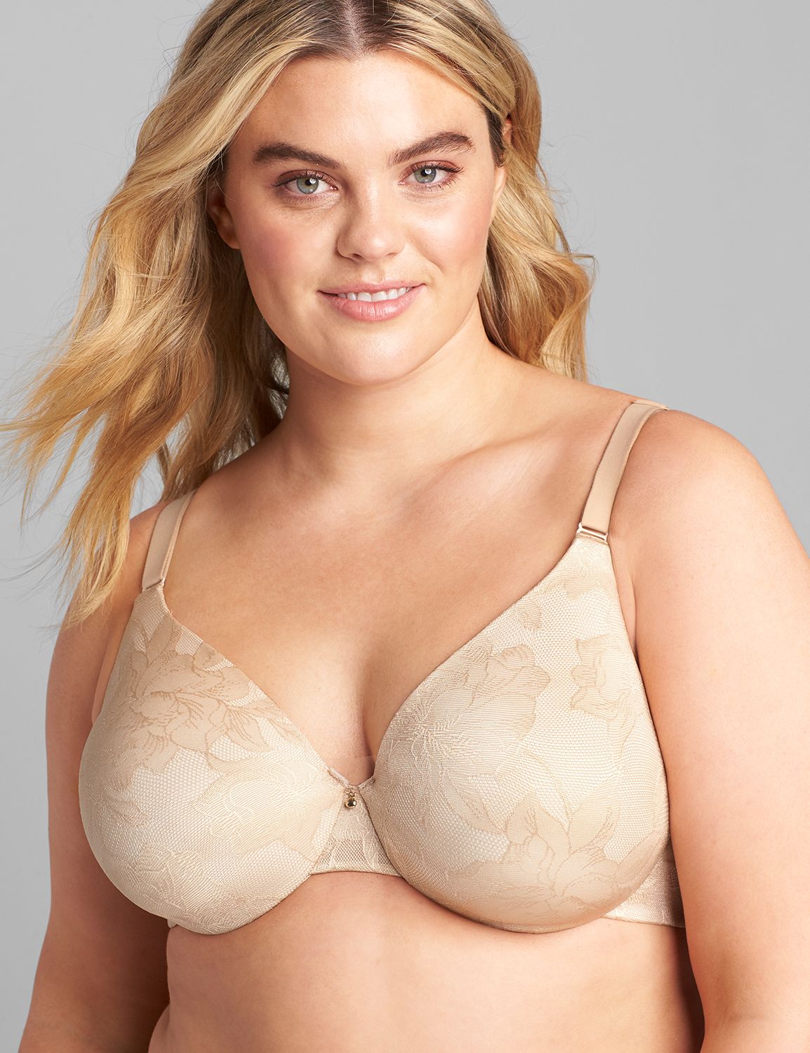 Lightly-Lined Full Coverage Lace Bra