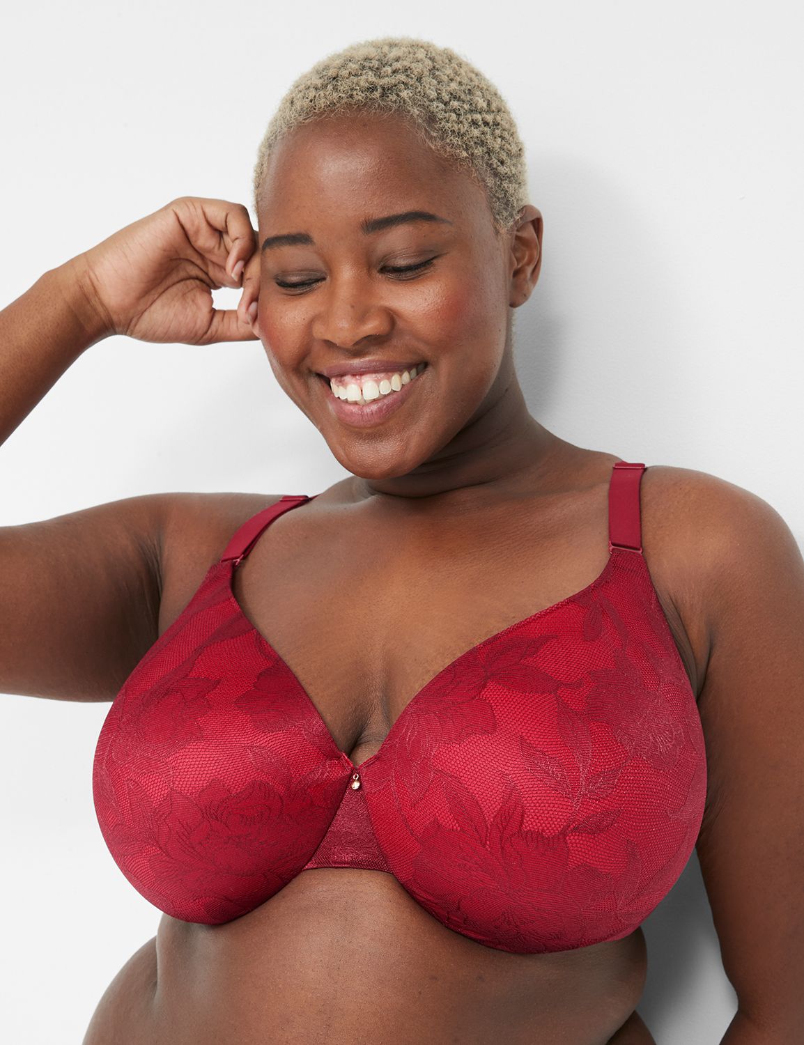 Womens Bras  Lane Bryant Invisible Lace Backsmoother Lightly