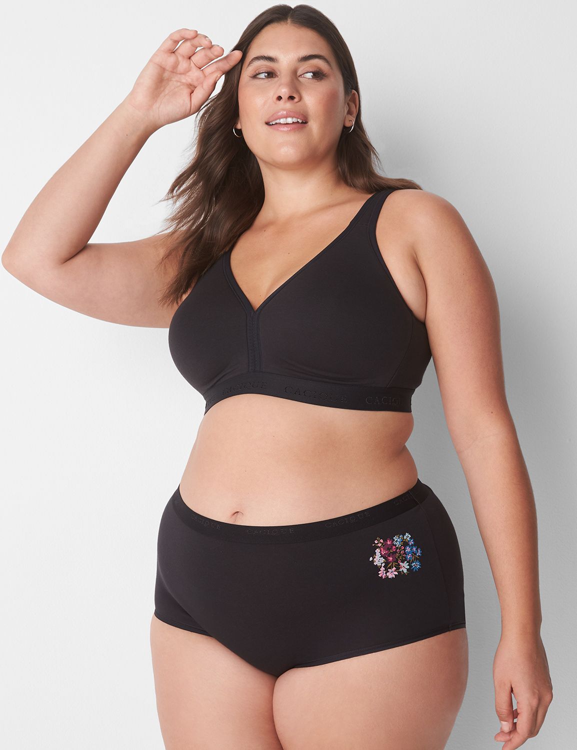 Cotton Full Brief Tailored 15S 1109 LaneBryant