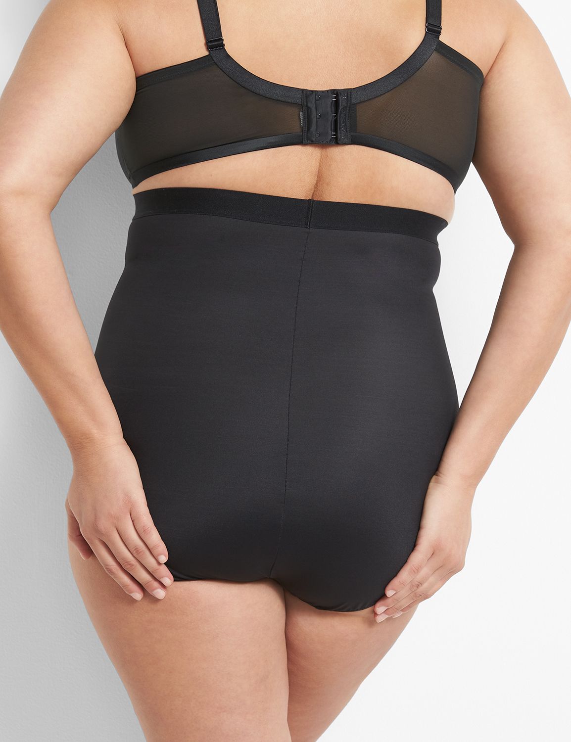 SPANX Shapewear For Women Everyday Shaping Tummy control Panties Boyshort  Black Lg - Regular