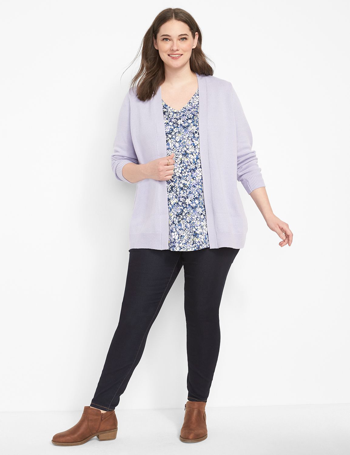 Wait for True Love Open Front Cardigan main image 0