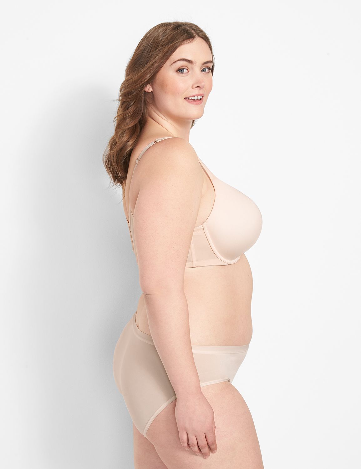 Push-up Front Closure 3/4 Cup Bra - inestory