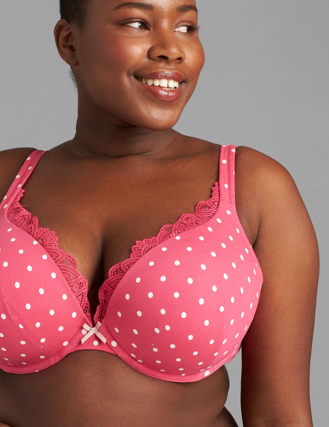 Cotton Boost Plunge Bra Product Image 4